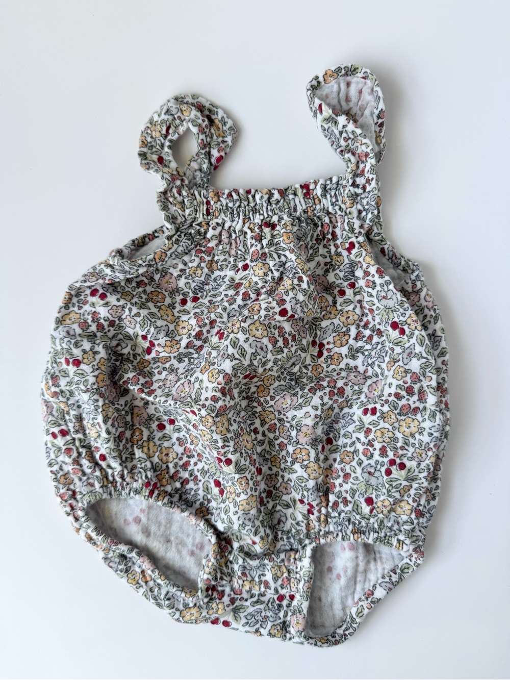 H&M Cherry and Strawberry Print Romper